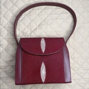 NWOT Stingray Skin Shoulder Bag
